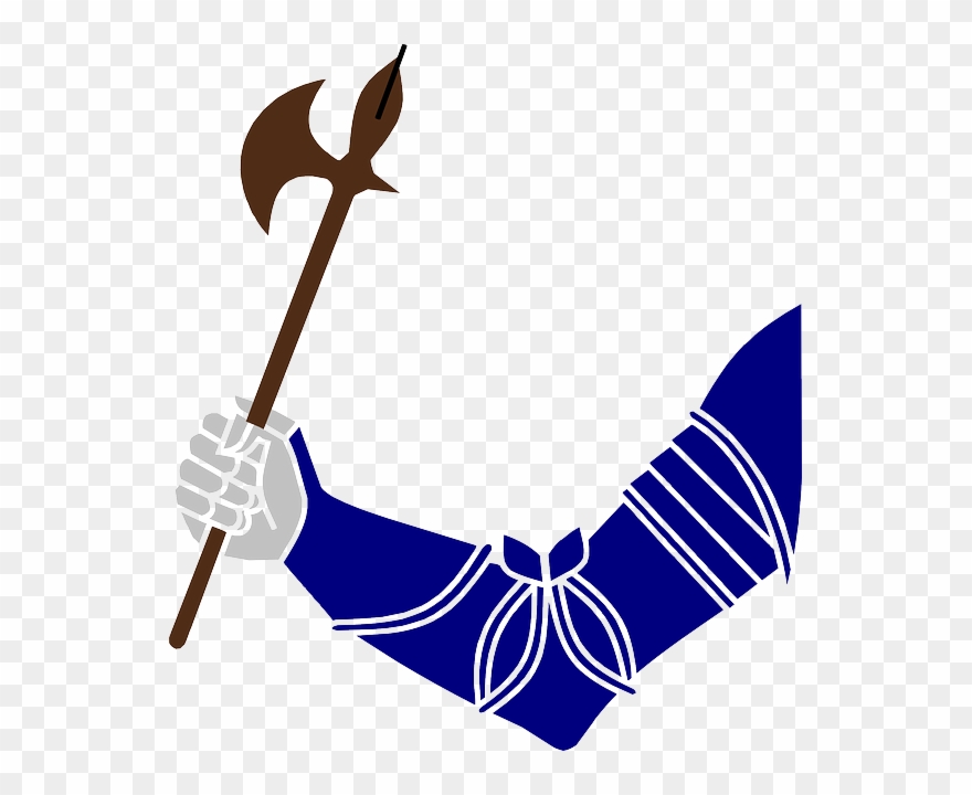 Tool, Axe, Arm, With, Arms - Hand Holding Axe Logo Clipart