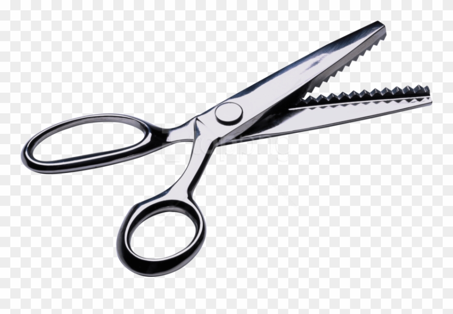 Download Scissors Png Images Background - Pinking Shears Clip Art Transparent Png