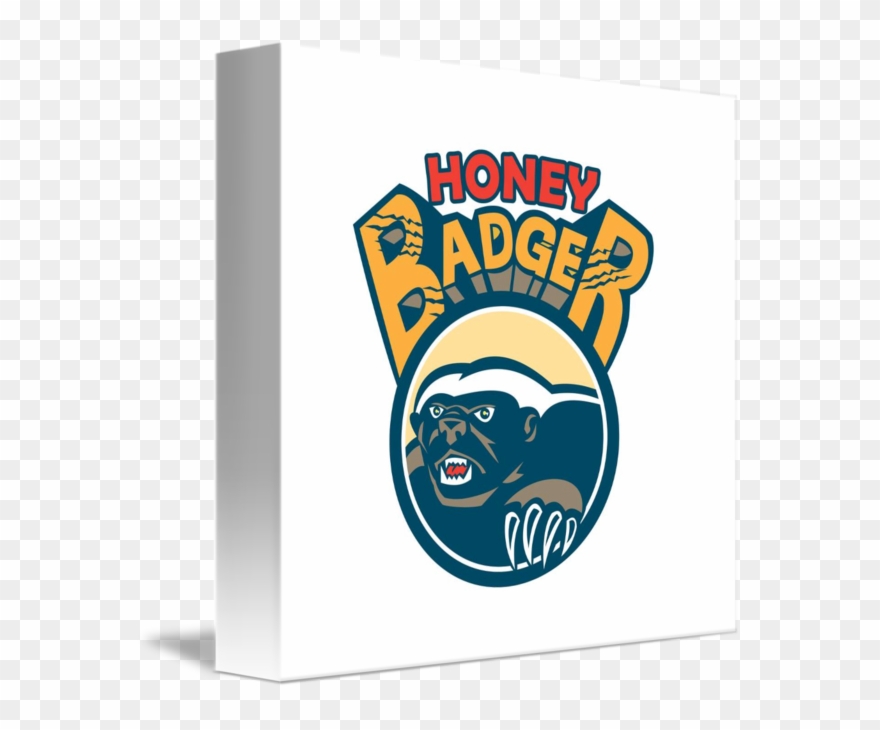 Claw Circle Retro By Aloysius Patrimonio - Honey Badger Clipart