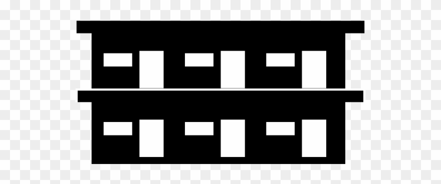 Motel - Apartment - Map Icon - Free Material - Apartment Symbol On Map Clipart