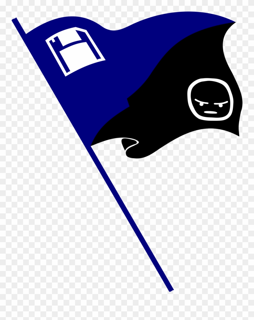 Low Resolution Radical Leftist Emoji Flags, Public - Anarcho Communiste Clipart