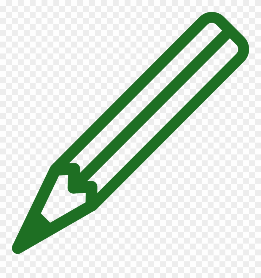 Increasing Educational Actvities - Black And White Clip Art Pencil - Png Download