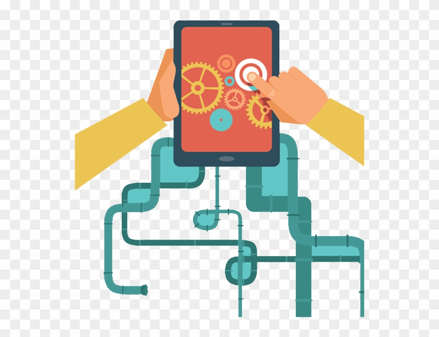 Automation - Presentation หน้า ปก Powerpoint Clipart