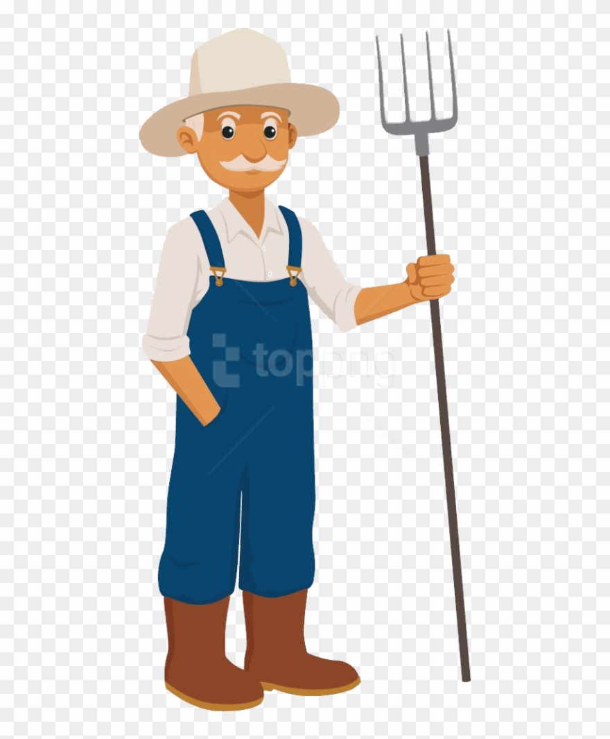 Free Png Images - Farmer Clipart Png Transparent Png