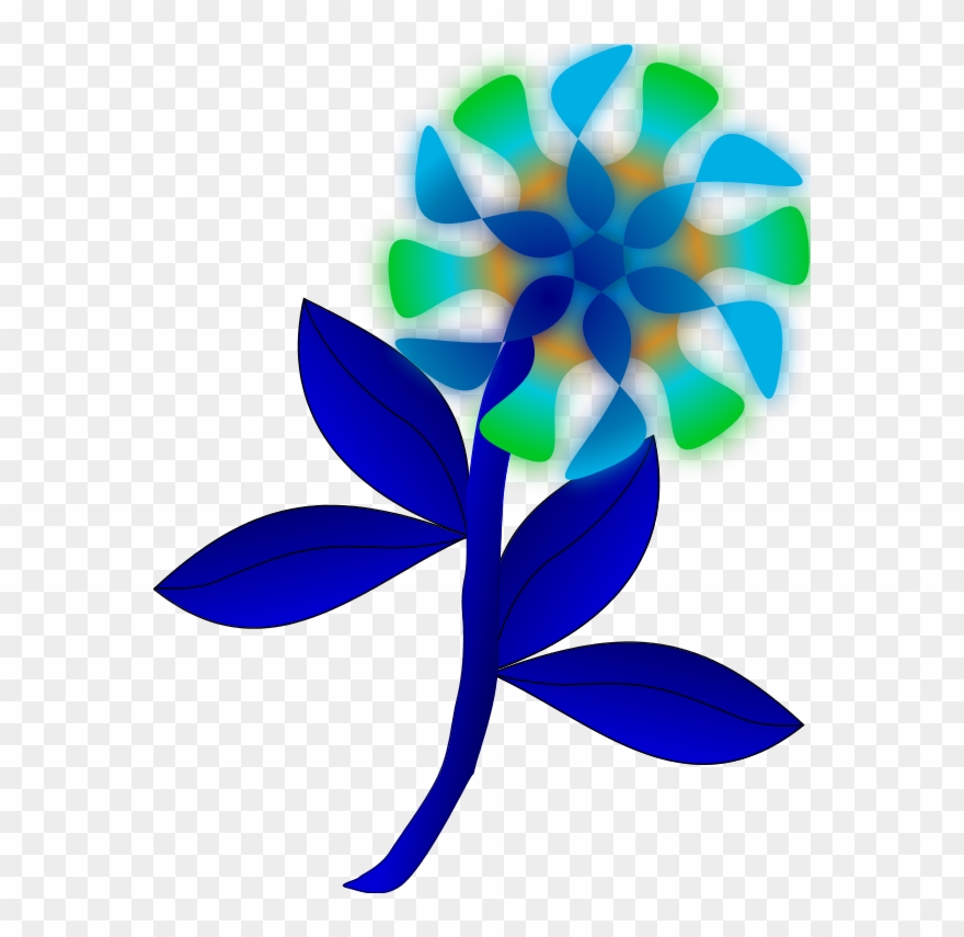 Strange Flower Vector Clip Art - Png Download