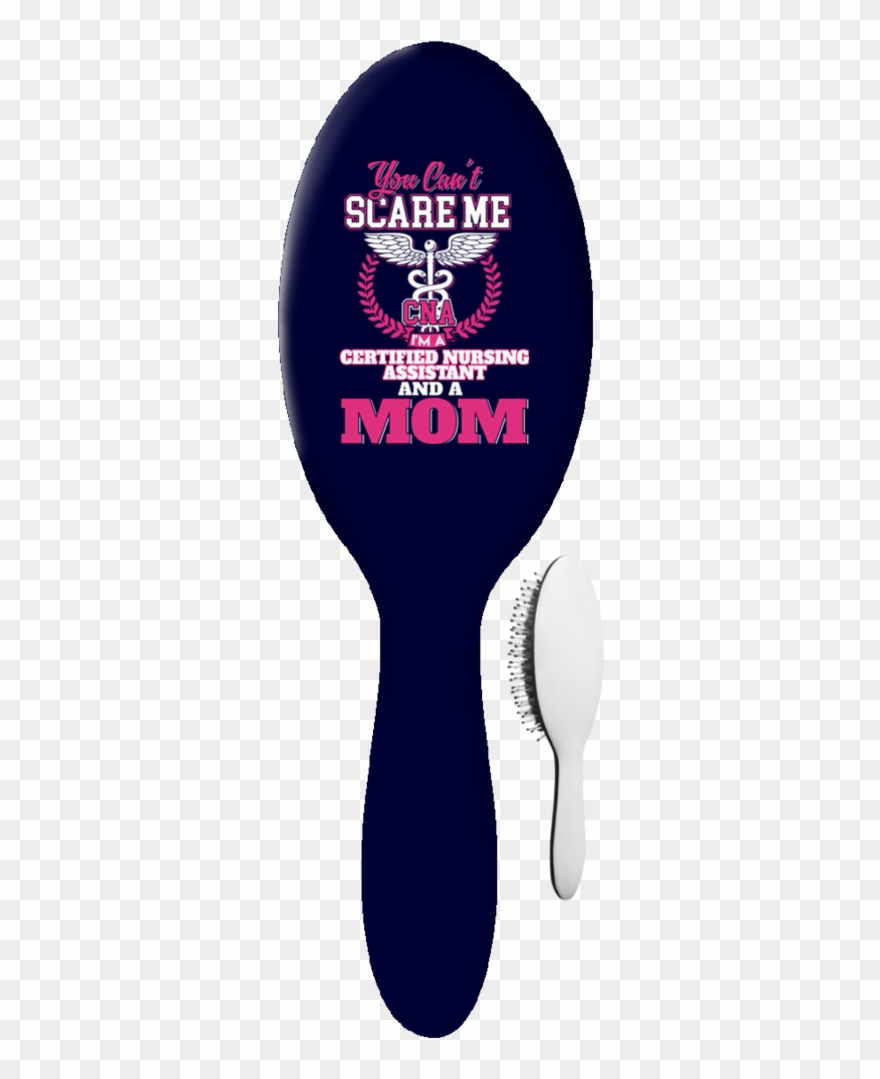 Hair Brush Cna Mom - Illustration Clipart