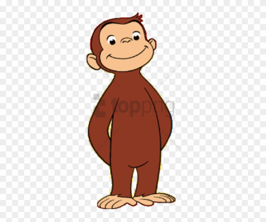 Free Png Download Curious George Posing Clipart Png - Curious George The Monkey Transparent Png