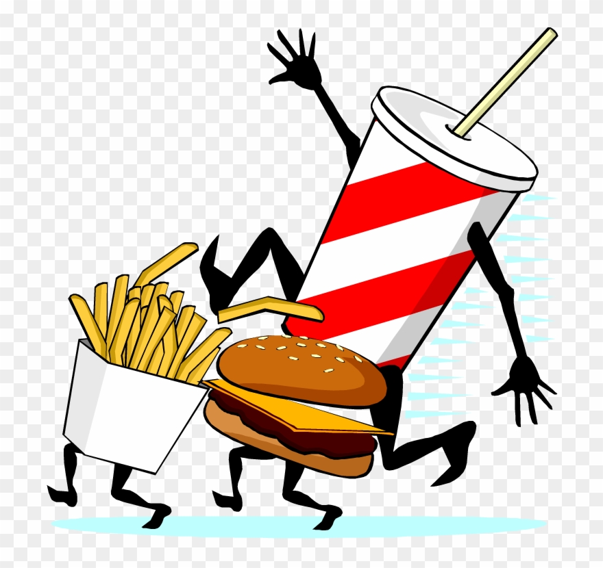 Our Snack Bar Is Always Looking For Volunteers - Junk Food Vs Healthy Food Gif Clipart