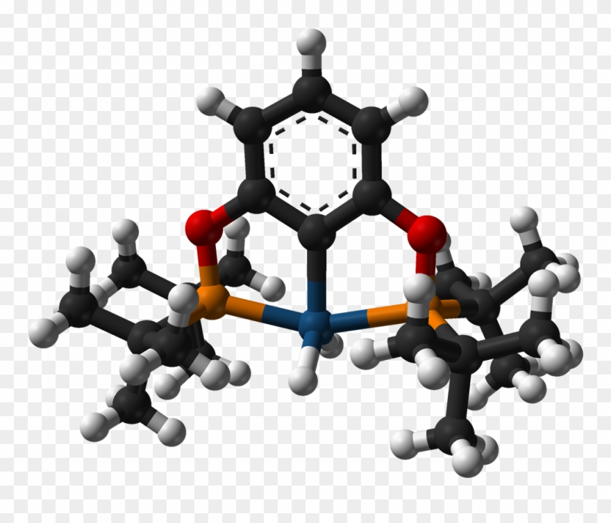 Brookhart's Catalyst Based On Borane Adduct Xtal 3d - Structure And Iupac Name Of Salicylic Acid Clipart