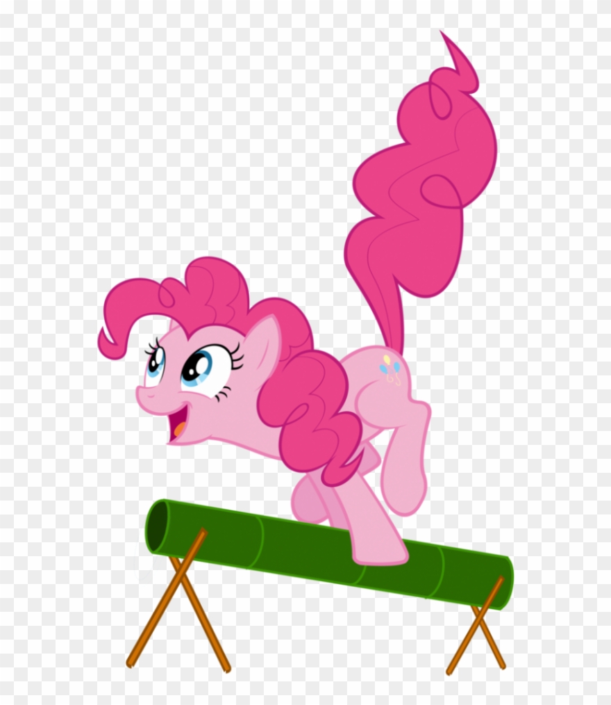 Meriam Buluh Png - Pinkie Pie With Party Cannon Clipart