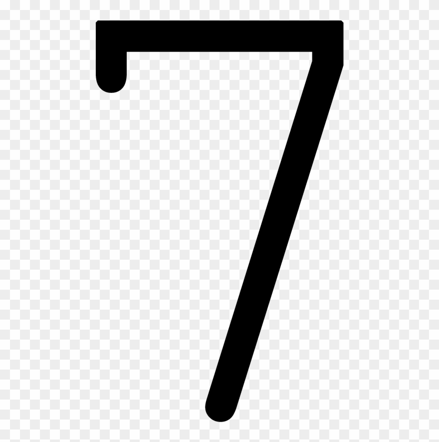Number 7 Png - Hurdling Clipart