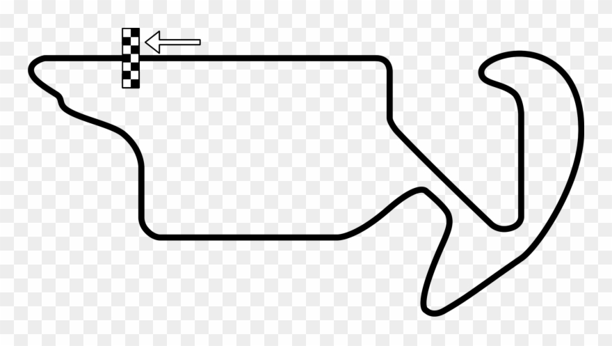 Outer Loop B Layout - Line Art Clipart