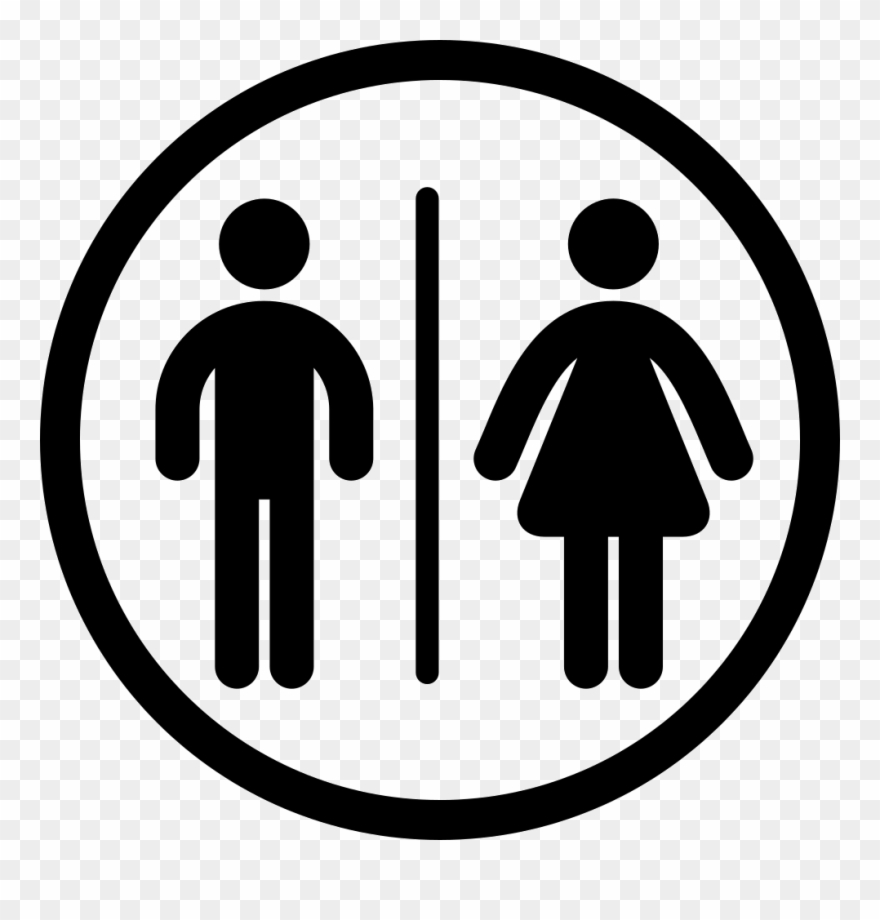 Bathroom Icon Png - Restroom Png Clipart