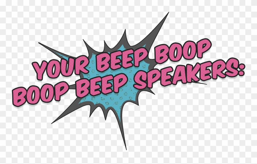 The "beep Boop Boop Beep" Speakers Respect Your Privacy Clipart