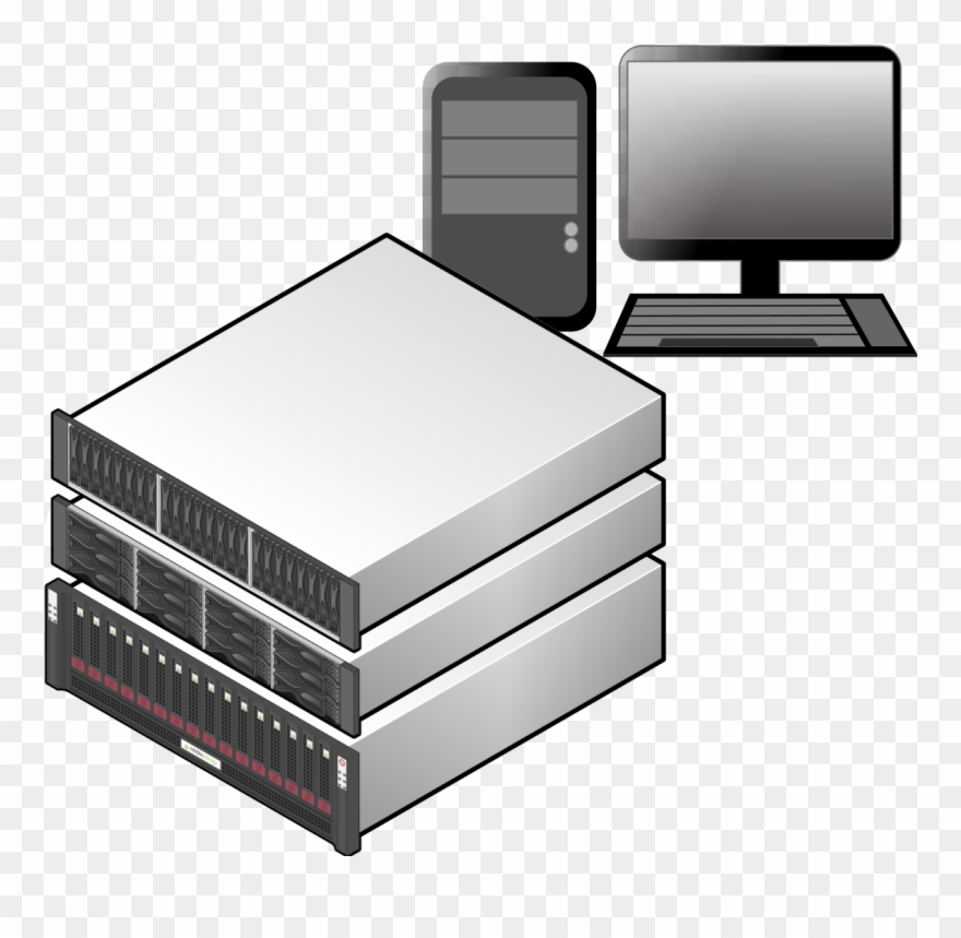 Hdd Rack System Protection - Desktop Computer Clipart Png Transparent Png