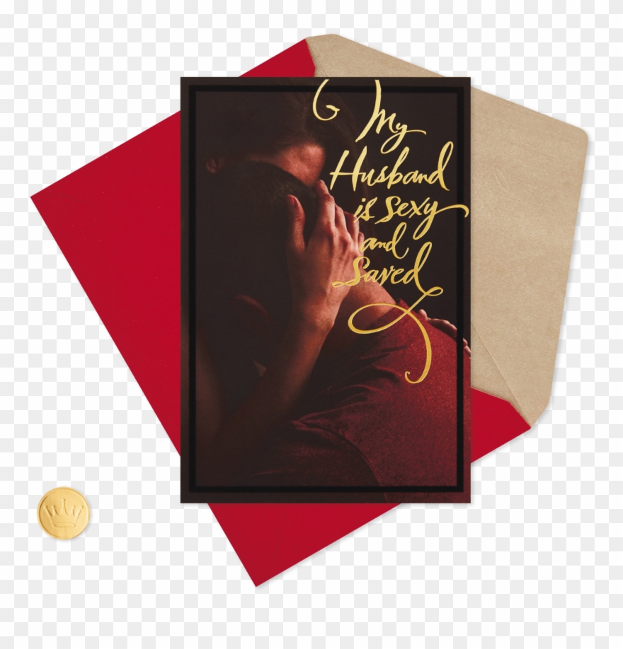 Sexy And Saved Valentine's Day Card For Husband - Valentines Day Card For Son Clipart