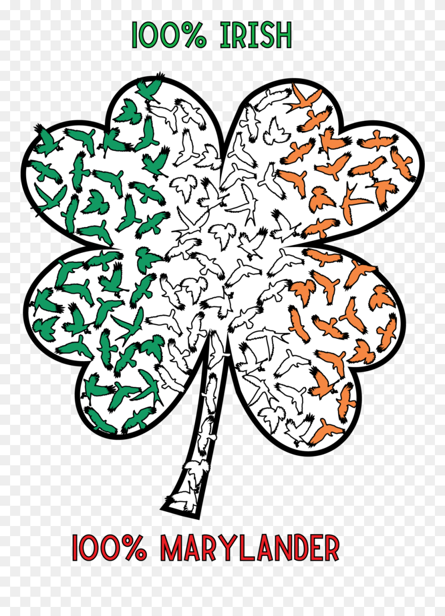 Md Shamrock 3 Clipart