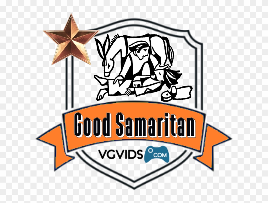 Badge Goodsamaritan Bronze - Parable Of The Good Samaritan Clipart