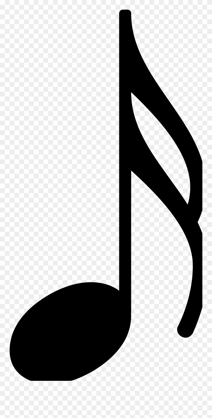 2000 X 3846 5 - 1 16 Note Symbol Clipart