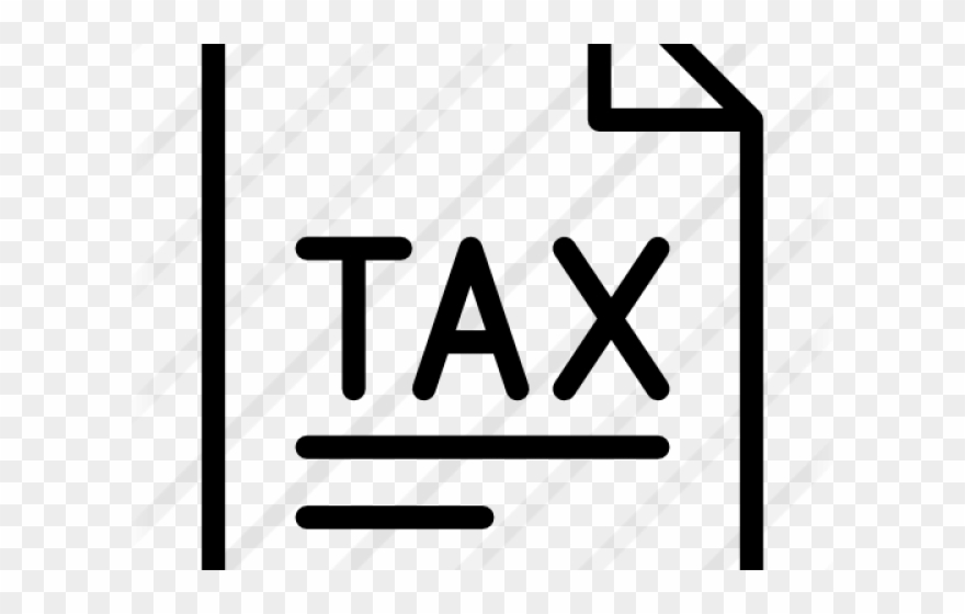 Tax Clipart Flat Icon - Png Download