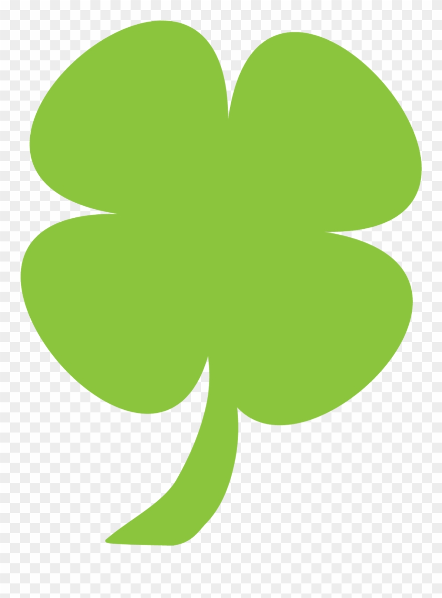 Shamrock Png You May Be Able To Win A - Green Flower Silhouette Clipart