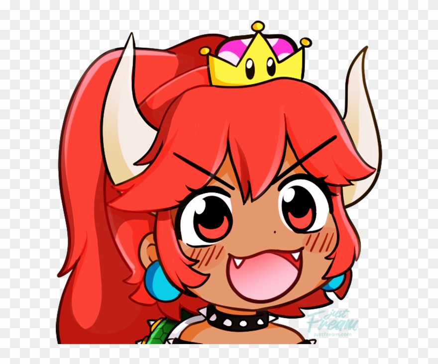 Sensen Clipart Nose - Bowsette Icon - Png Download