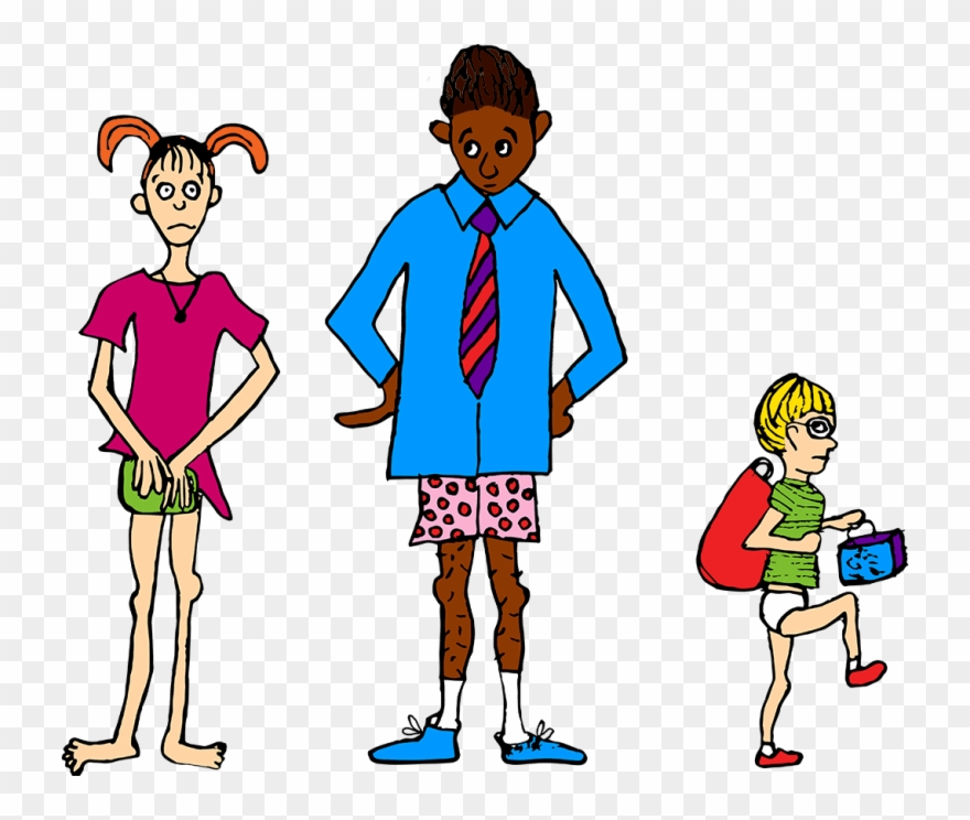 “because No One Should Leave Home Without Pants On - Cartoon Clipart