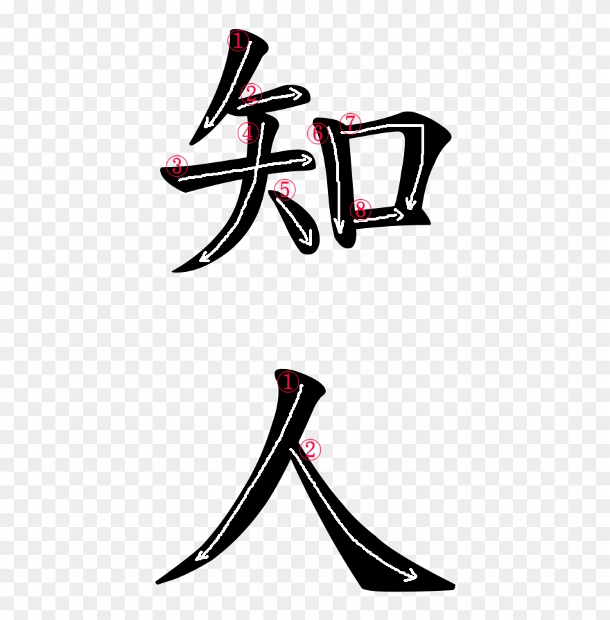 Japanese Word For Acquaintance Clipart