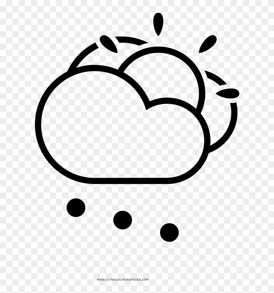 Day Hail Coloring Page Clipart