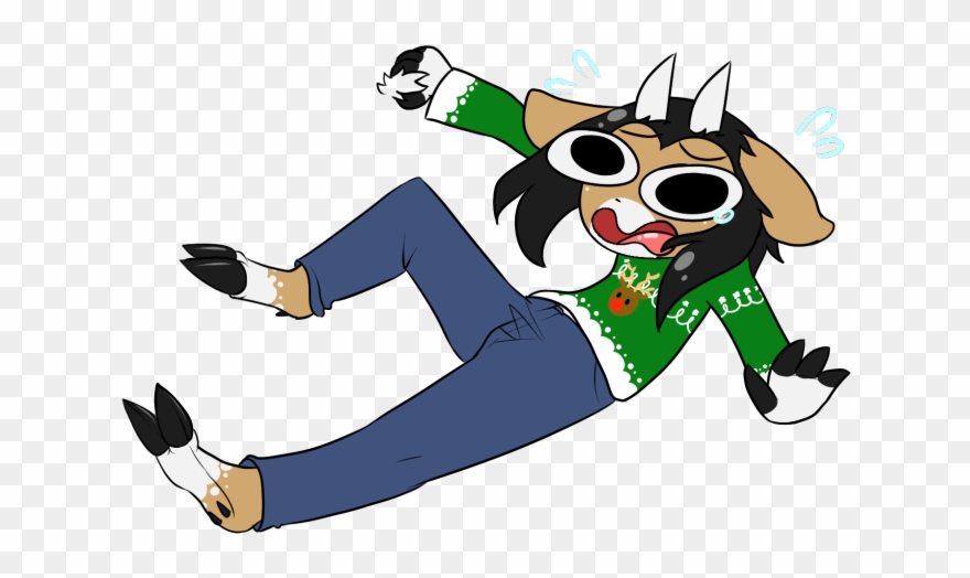 A Misfortune Accident - Cartoon Clipart