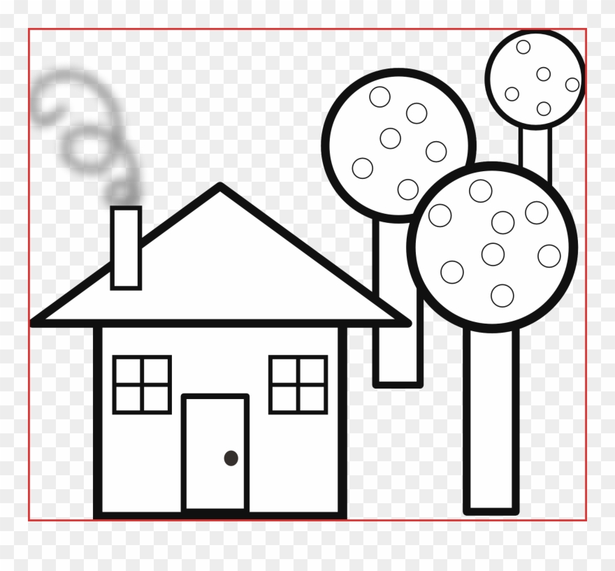 Beautiful Coloring Clipart - House Shapes Clip Art - Png Download