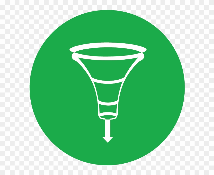 Conversion Funnel Optimization - Illustration Clipart