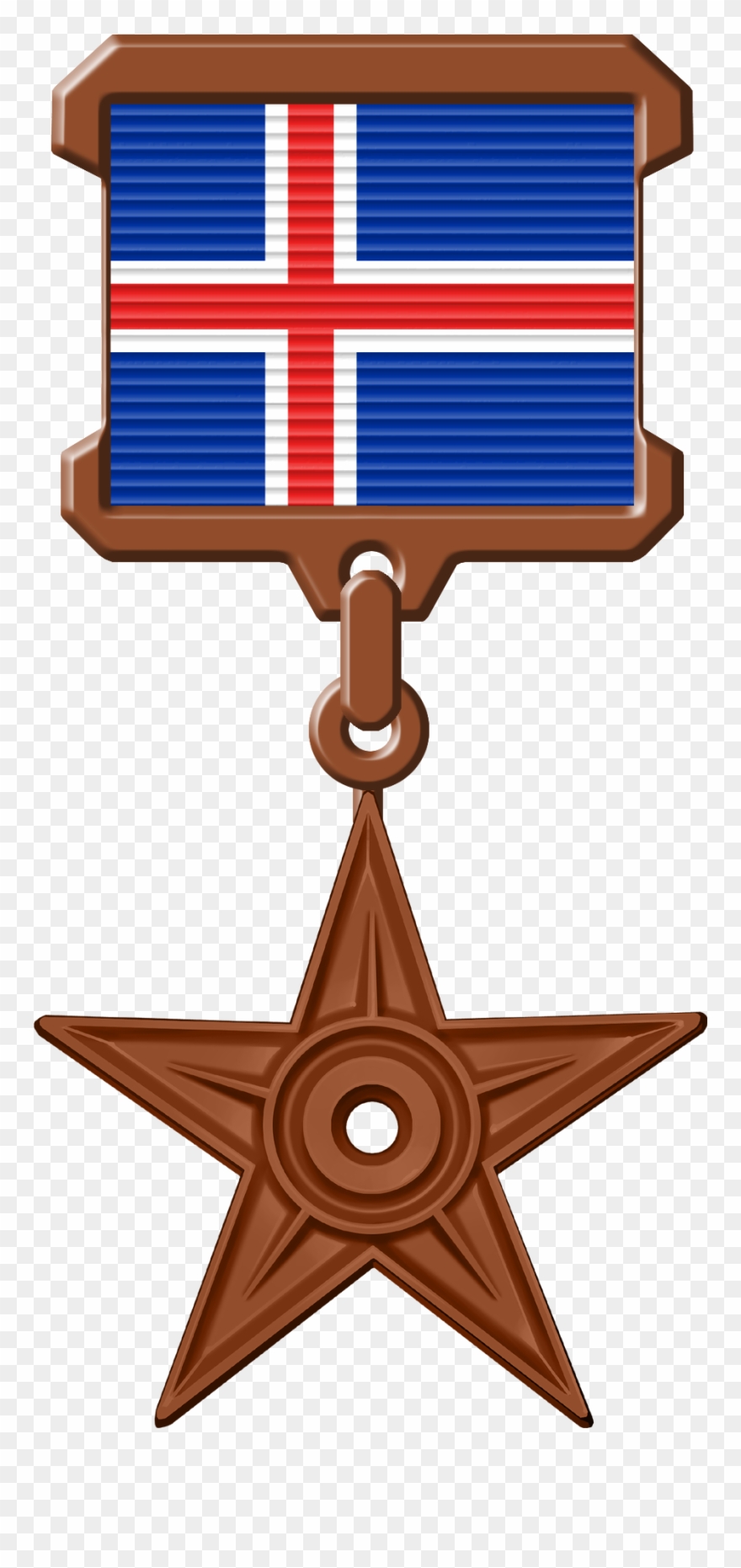 Iceland Hires - Barnstar Clipart