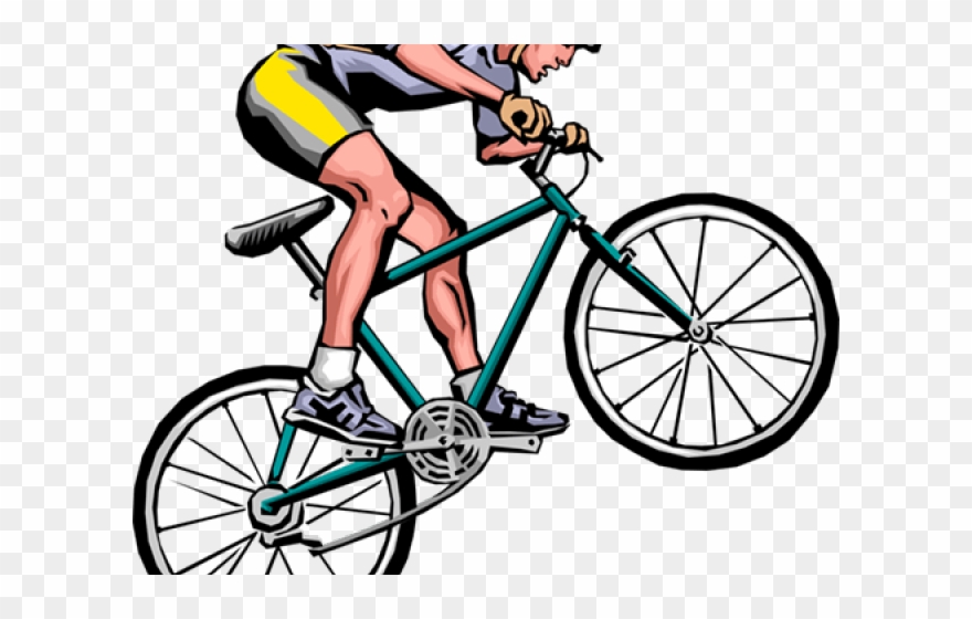 Cycling Clipart Cycle - Clip Art - Png Download