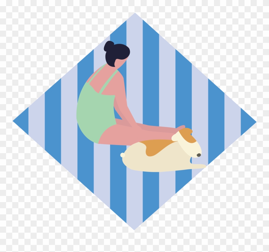 고양이 마을 - Sitting Clipart