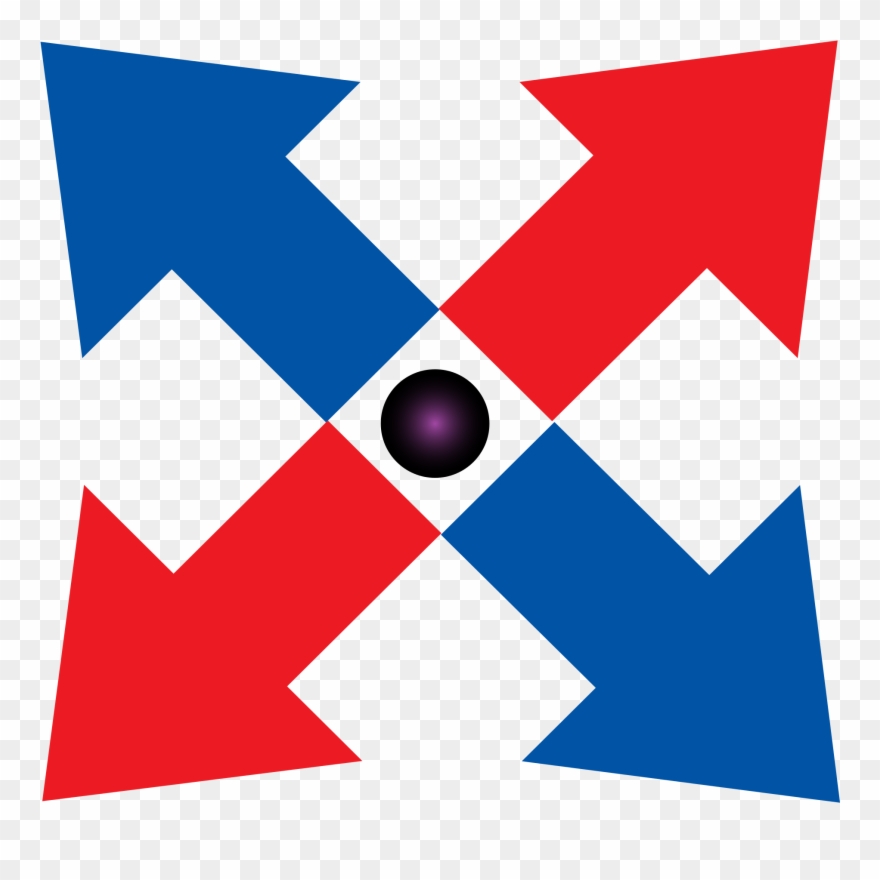 Open - Cross Arrows Icon Clipart