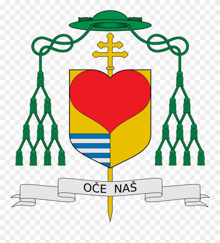 Roman Catholic Archdiocese Of Split-makarska - Coat Of Arms Milan Clipart