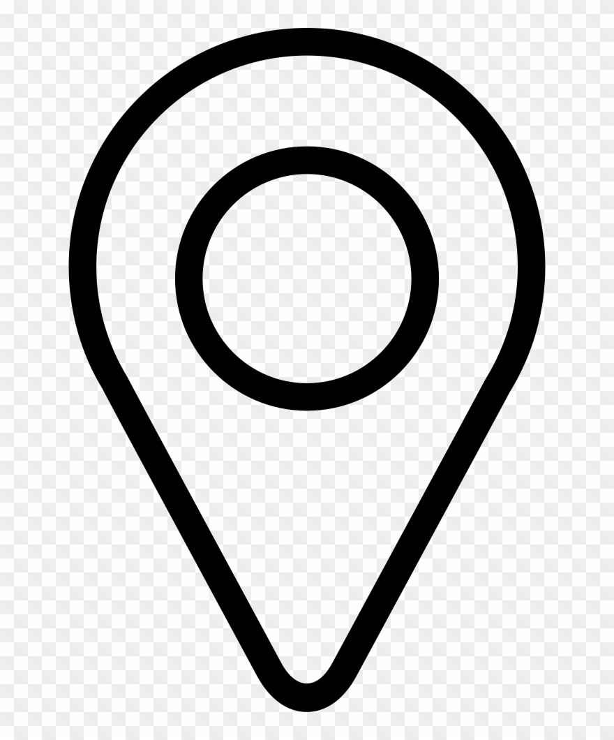 Png File Svg - Icono Ubicacion Blanco Png Clipart