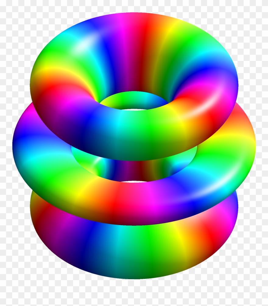 Hydrogen Eigenstate N6 L5 M-3 - Circle Clipart