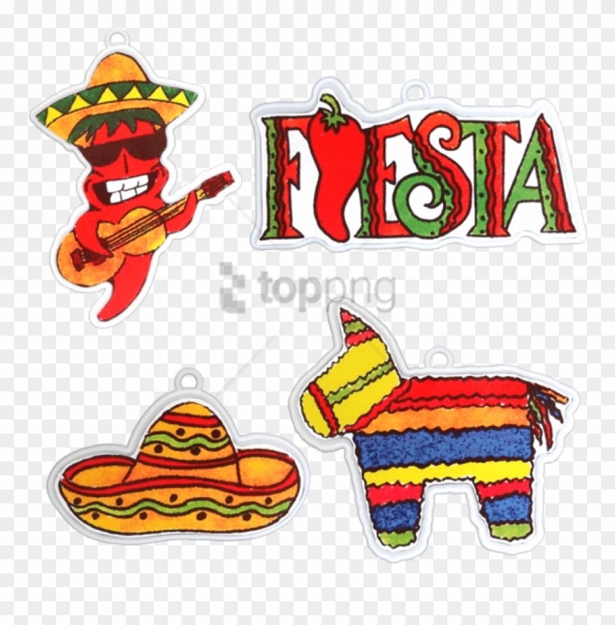 Free Png Download Fiesta Party Accessory Pack 4 Designs Clipart