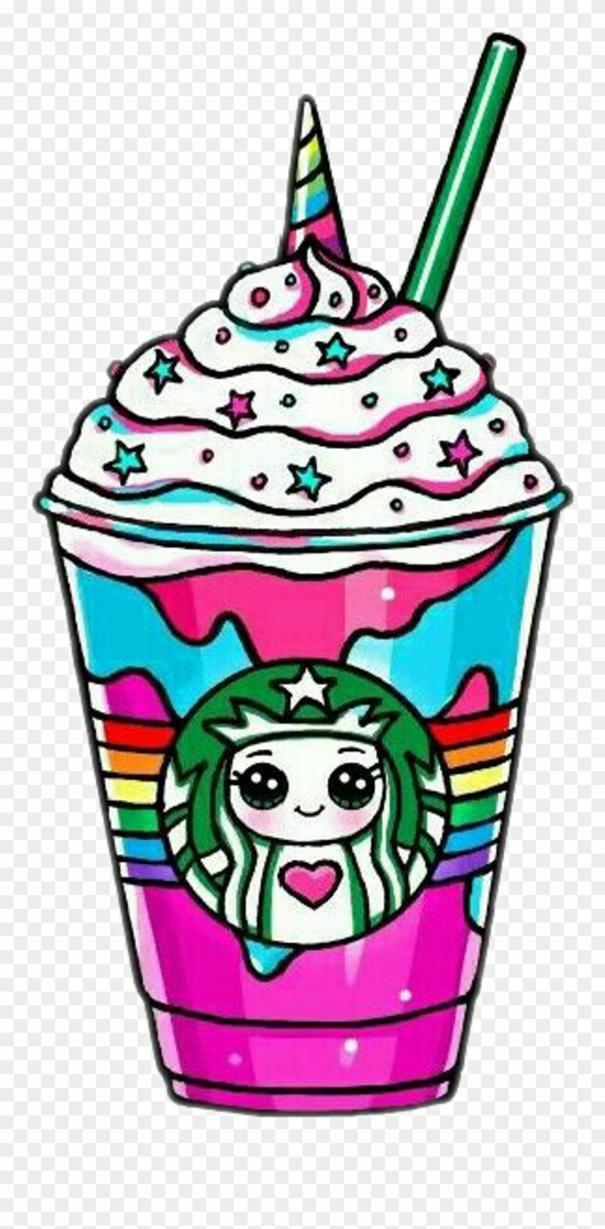 #starbucks #unicorn Clipart