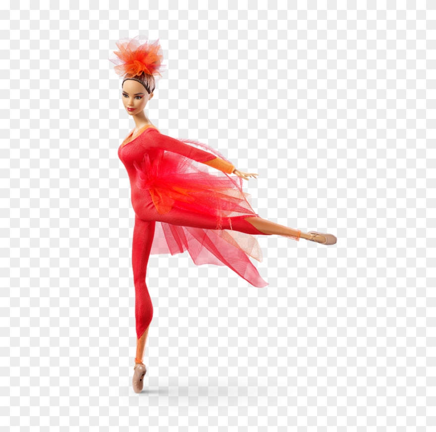 Dolls, Red, Baby, Toy, Super, Girl, Dress, Dance Png - Misty Copeland Barbie Doll Clipart