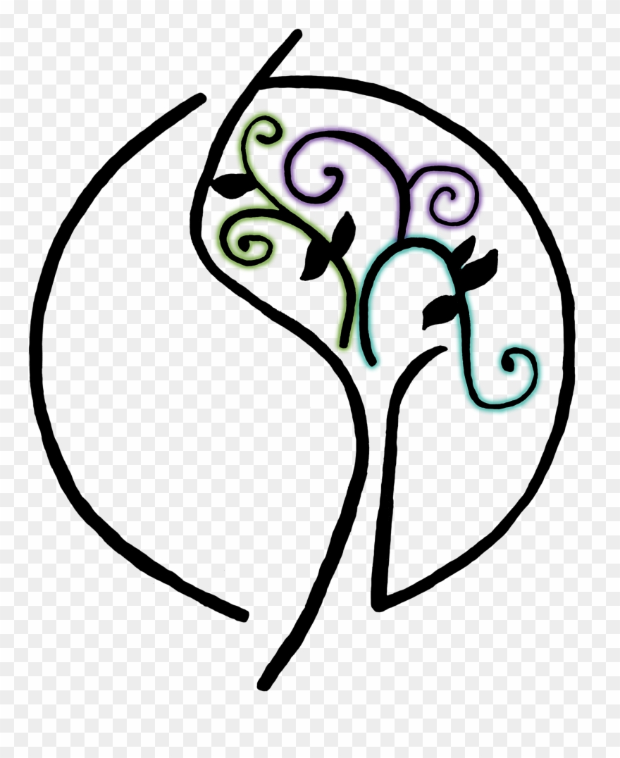 Balanced Wellbeing Acupuncture - Line Art Clipart