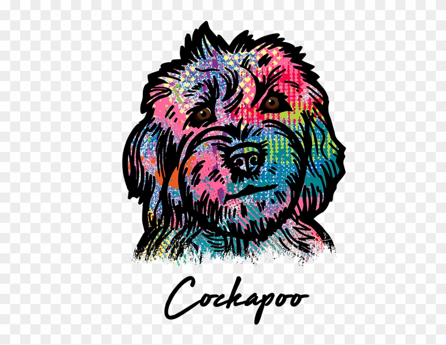 Cockapoo Clipart Blonde - Shih-poo - Png Download