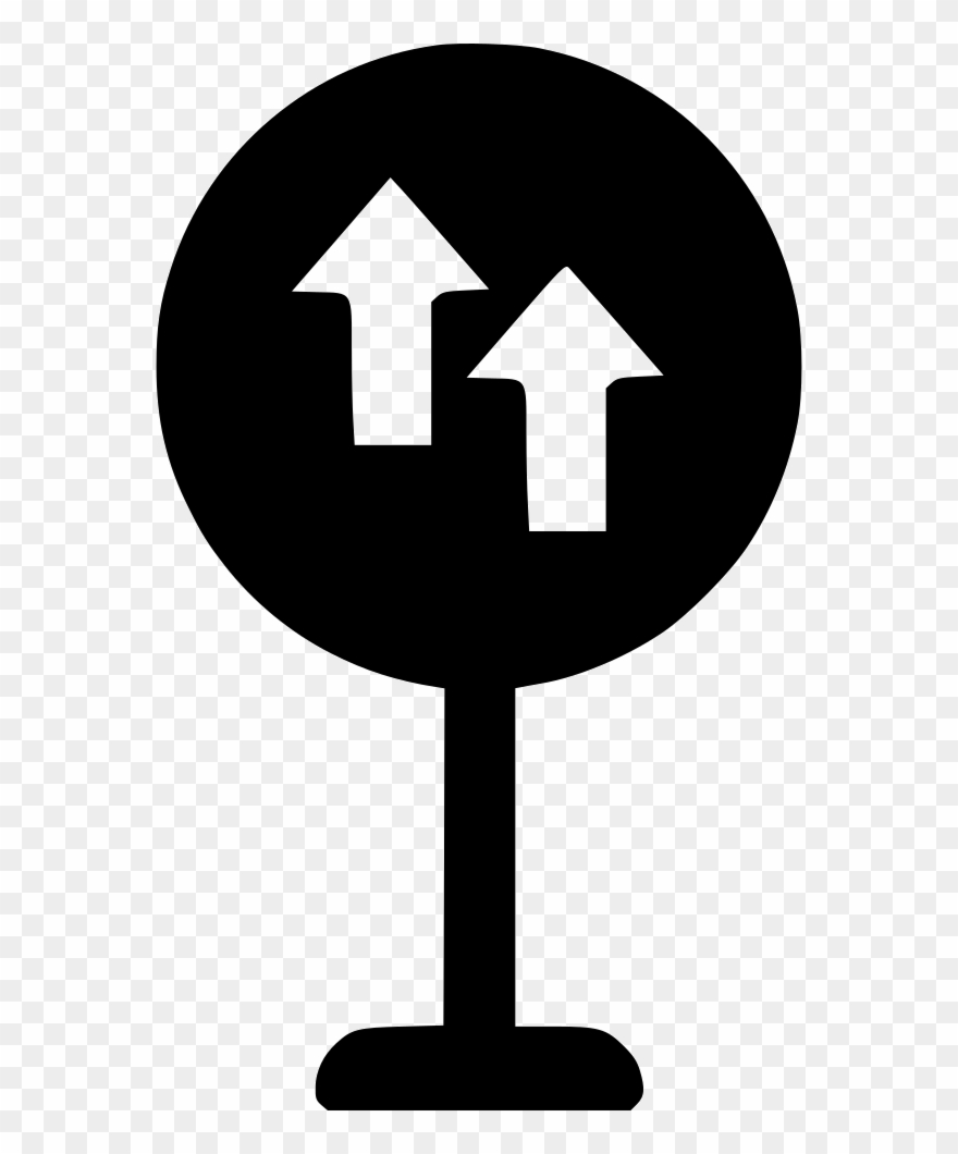 One Way Comments - Traffic Sign Clipart