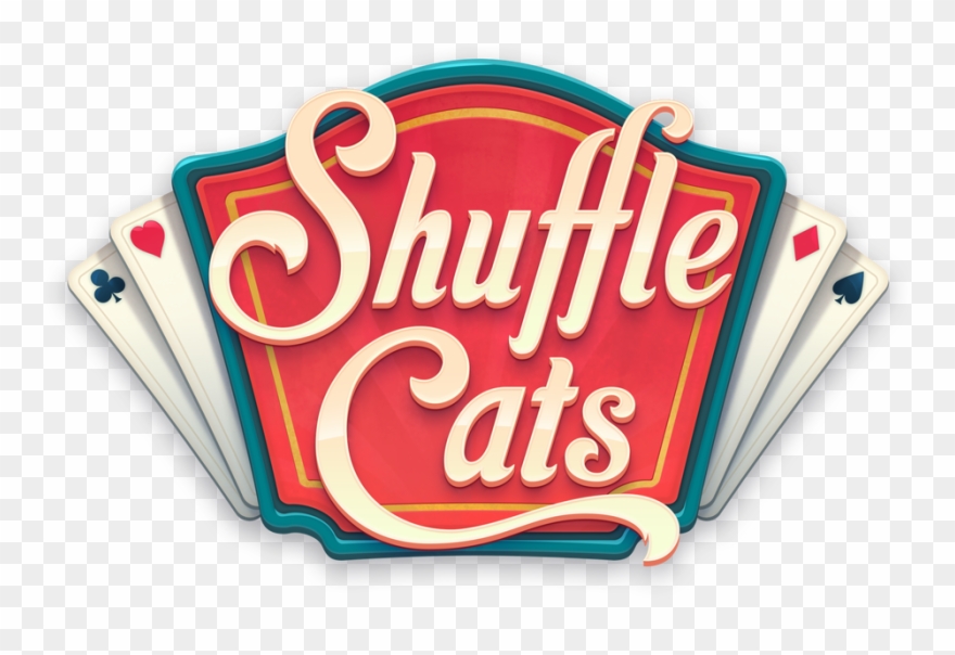 Shuffle Cats Logo - Signage Clipart