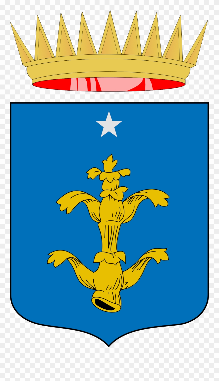 Italian Eritrea Coat Of Arms Clipart