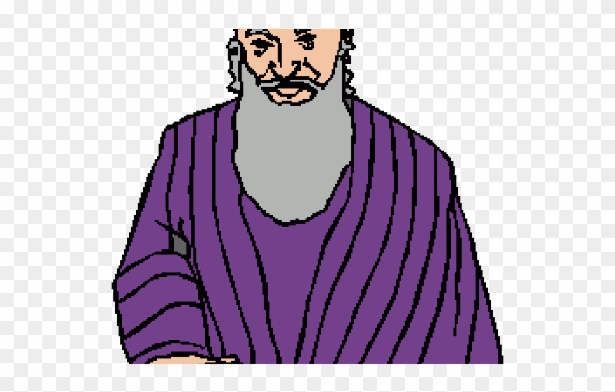 Synagogue Clipart Learning Torah - Rabbi Clipart Transparent - Png Download