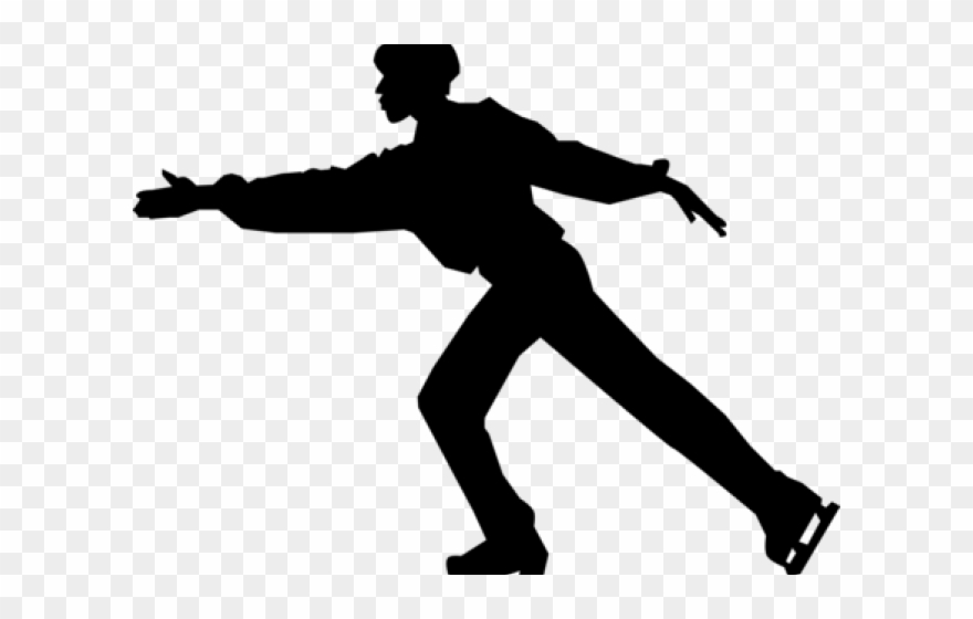 People Clipart Ice Skating - Ice Skater Clip Art - Png Download