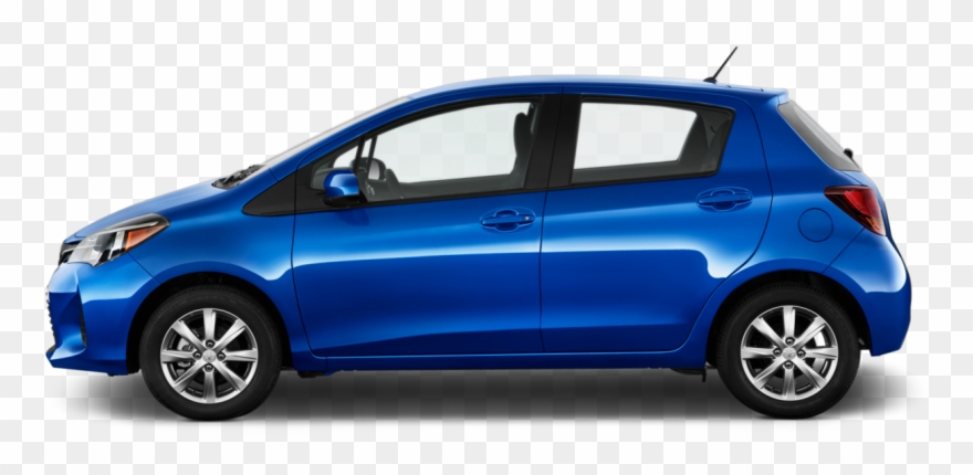 Clipart Free Library Toyota Silhouette At Getdrawings - Toyota Yaris Hatchback 2017 - Png Download